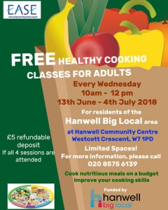 Cooking Classes Hanwell Big Local